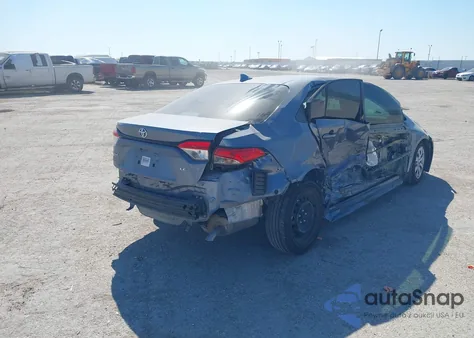 2025 Toyota Corolla Le from USA, damaged, VIN 5YFB4MDE0SP269215